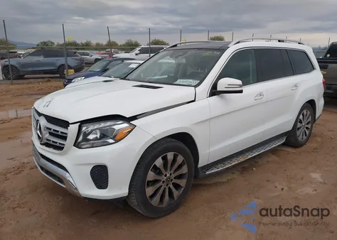 2017 Mercedes-Benz Gls 450 4Matic z USA, uszkodzony, nr VIN 4JGDF6EE7HA910530